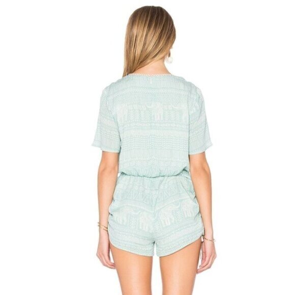 Getaway Drawstring Romper Playsuit MINKPINK b38 - Picture 16 of 16